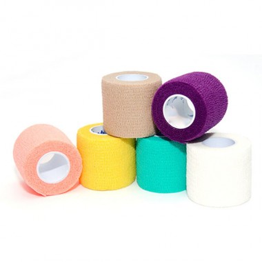 Colored Elastic Bandage Nonwoven Elastic Self Adhesive