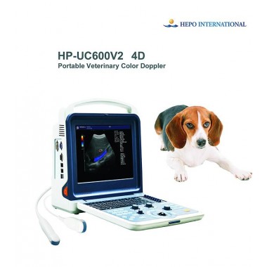 Portable Ultrasound Machine Digital Color Doppler for Vet