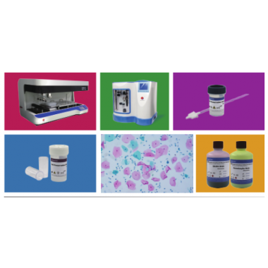 Liquid based cytology machine consumable