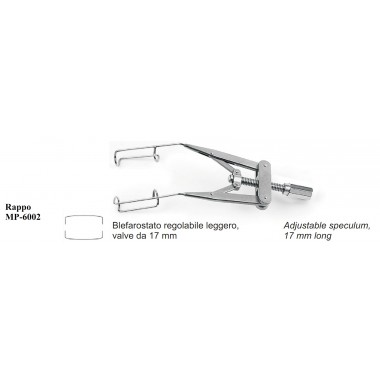 Rappo closed wire blades speculum