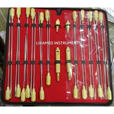 Liposuction Cannula's Set