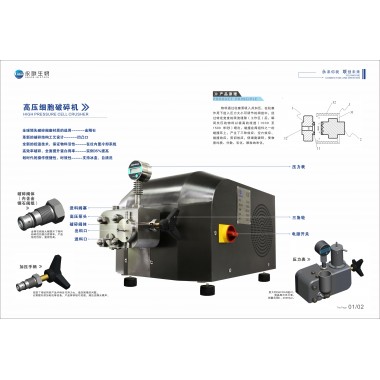 High pressure homogenizer