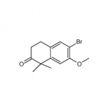 6-BROMO-7-METHOXY-1,1-DIMETHYL-3,4-DIHYDRONAPHTHALEN-2(1H)-ONE 