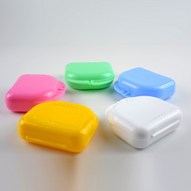 colorful denture box