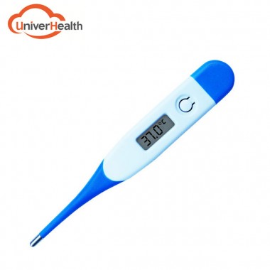 Flexible digital thermometer