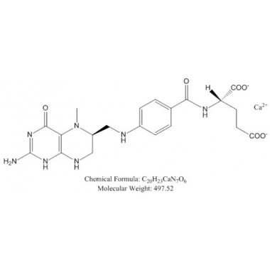 L-5-Methyltetrahydrofolate calcium