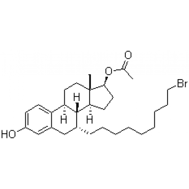 (7a,17b)-7-(9-Bromononyl)-estra-1,3,5(10)-triene-3,17-diol 17-acetate