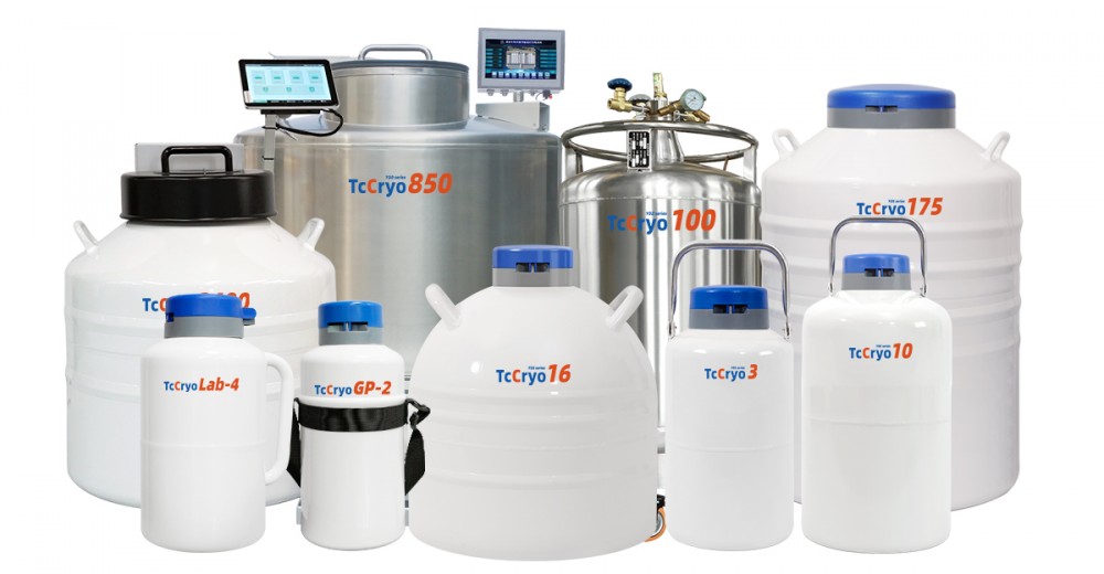 global TcCryo liquid nitrogen tank supply