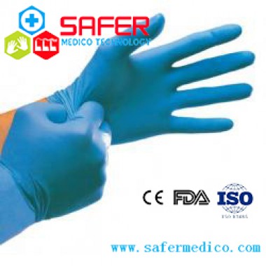 nitrile exam gloves