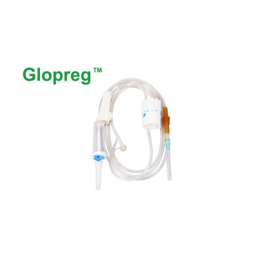 I.V. Fluid Infusion Set with Flow Regulator