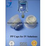 PP assembled caps for plastic infusion containers