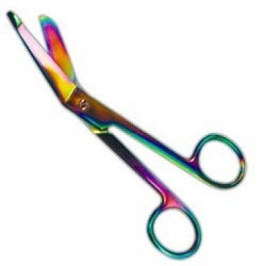 BANDAGE SCISSORS RAINBOW COLOR