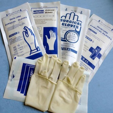 Disposable Sterile Latex Surgical Gloves