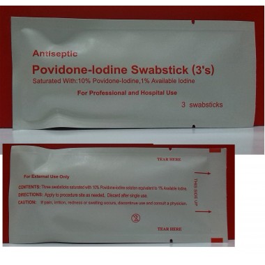 Povidone-Iodine Swab Stick