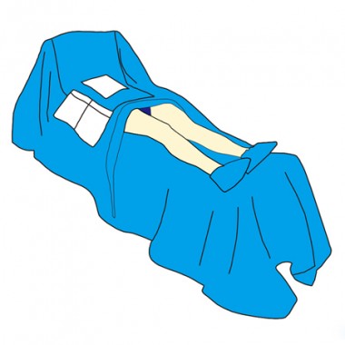 Surgery Disposable By-pass Drape