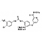 4-[4-[[4-chloro-3-(trifluoromethyl)phenyl]carbamoylamino]phenoxy]-n-methyl-pyridine-2-carboxamide