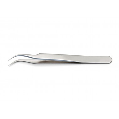 Swiss Tweezers #7, 11.5cm, 0.18x0.2mm Curved Tips