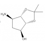 (3aR,4S,6R,6aS)-6-Aminotetrahydro-2,2-dimethyl-4H-cyclopenta-1,3-dioxol-4-ol