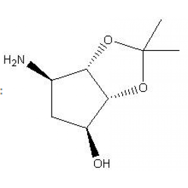 (3aR,4S,6R,6aS)-6-Aminotetrahydro-2,2-dimethyl-4H-cyclopenta-1,3-dioxol-4-ol