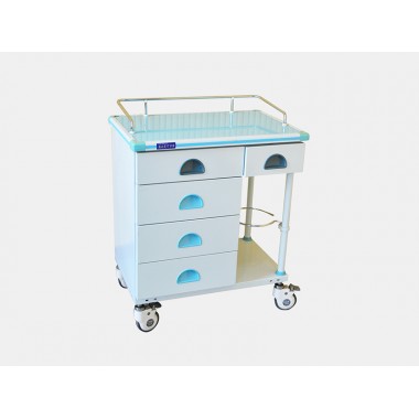 Colour Steel Treatment Trolley