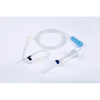 Disposable Infusion Set with Precision Filter