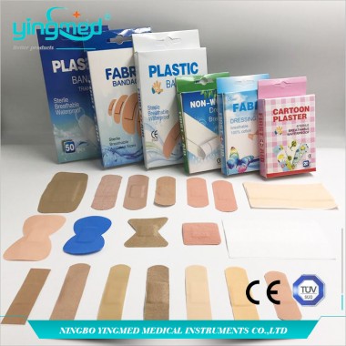 Medical adhesive wound plaster bandage