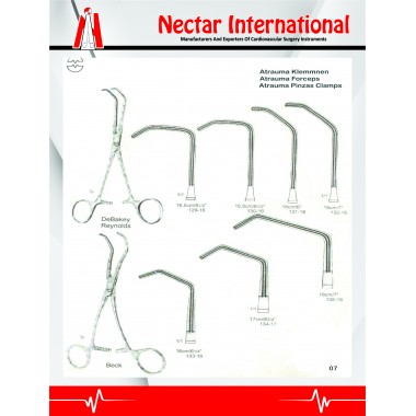 DeBakey - Reynolds- Beck -Atrauma Forceps