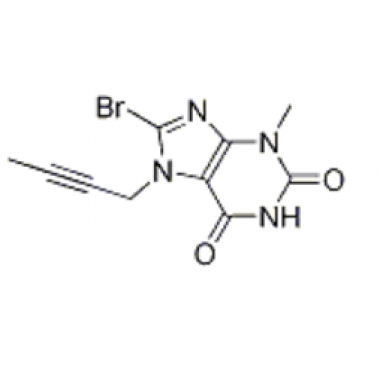 8-Bromo-7-(2-butynyl)-3,7-dihydro-3-methyl-1H-purine-2,6-dione