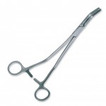 Atraumatic forceps Potts curved 21.5cm