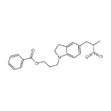 1-(3-benzoyloxypropyl)-5-(2-nitropropyl)-2,3-dihydroindole