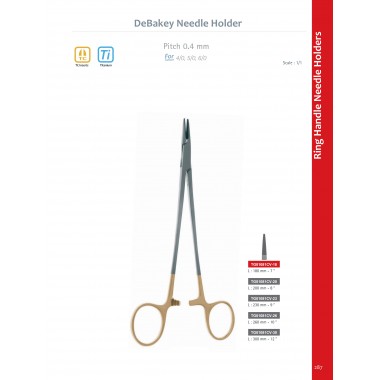 DeBakey Needle Holder