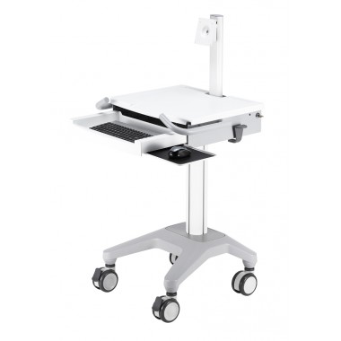 Simple Hospital Monitor Cart