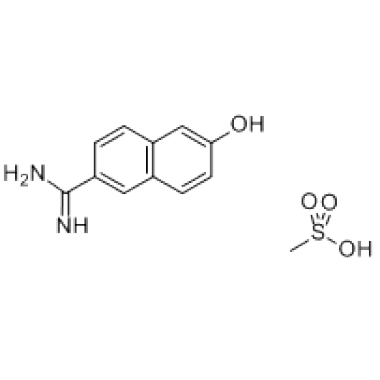 6-Amidino-2-naphtol methanesulfonate